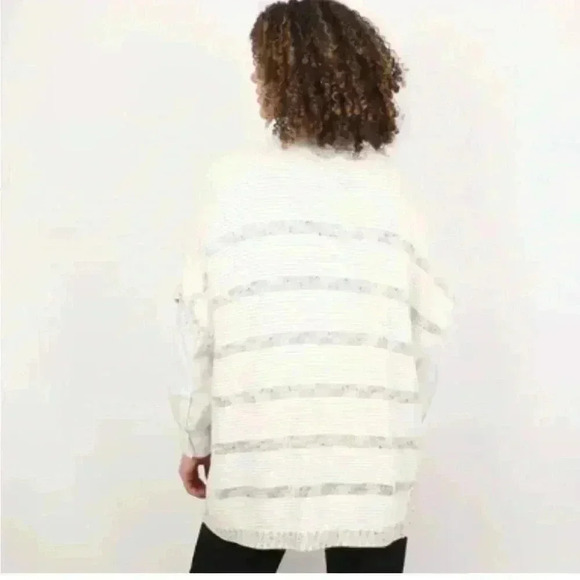 BNWT Vince Oversized Cotton Sweater  Size XS - Picture 2 of 9